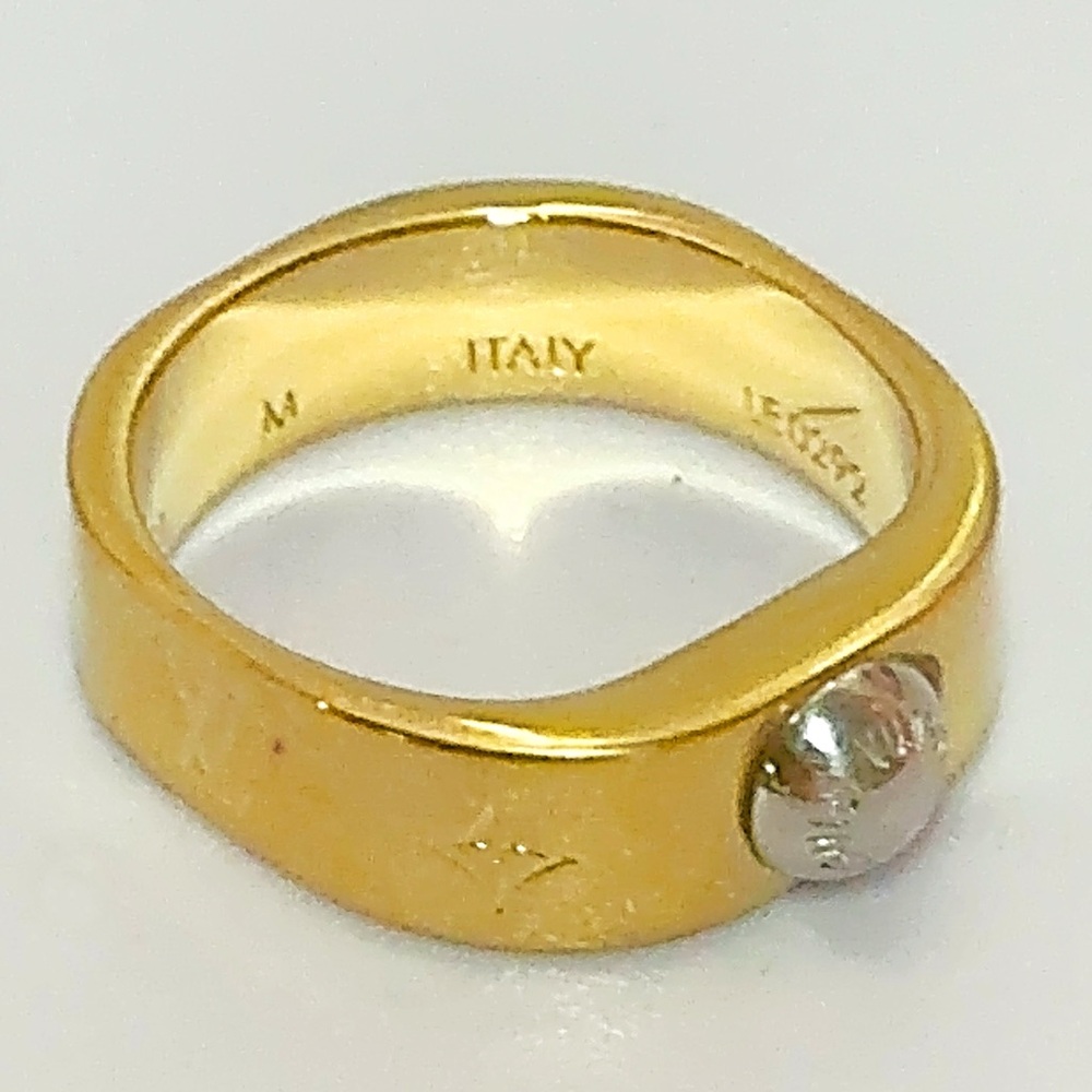 Louis Vuitton Gold and Silver Ring - Picture 3 of 11